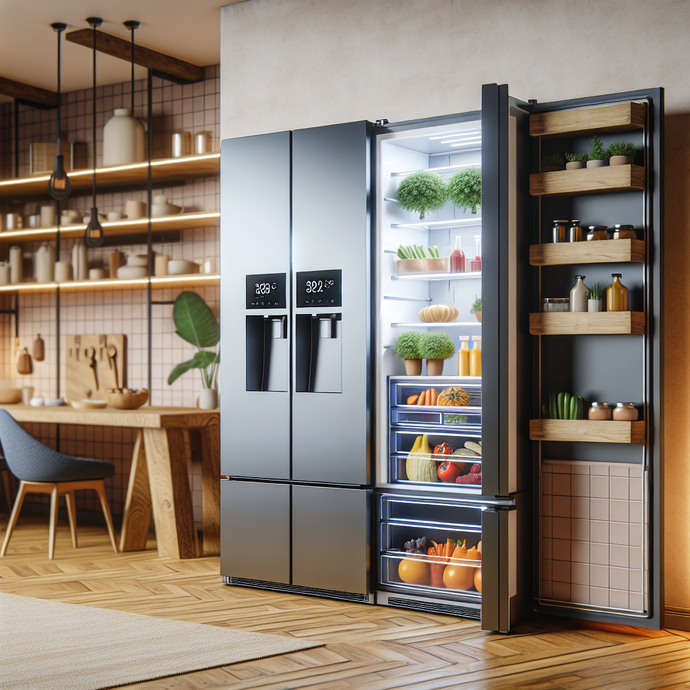 Réfrigérateurs avec Compartiments Modulaires pour Plus de Flexibilité