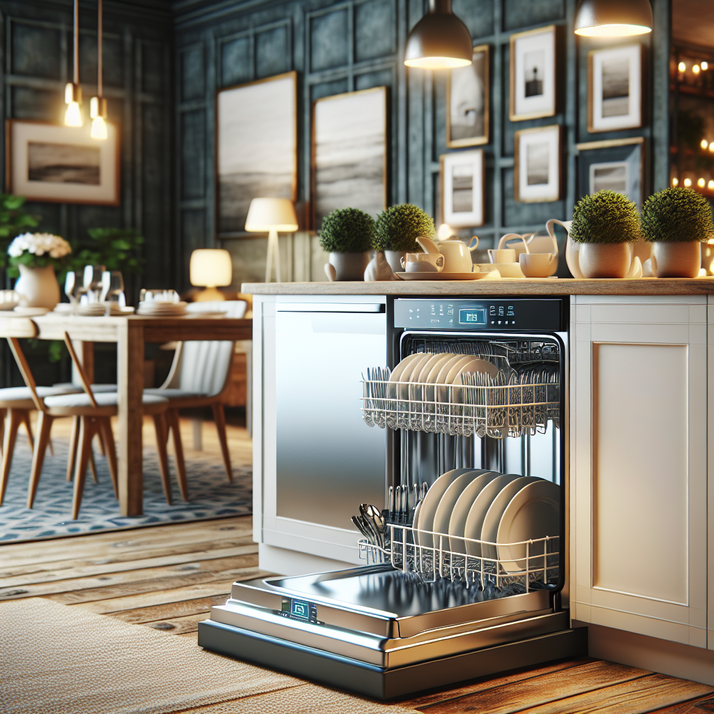 Lave-vaisselle avec triple filtration pour des résultats impeccables