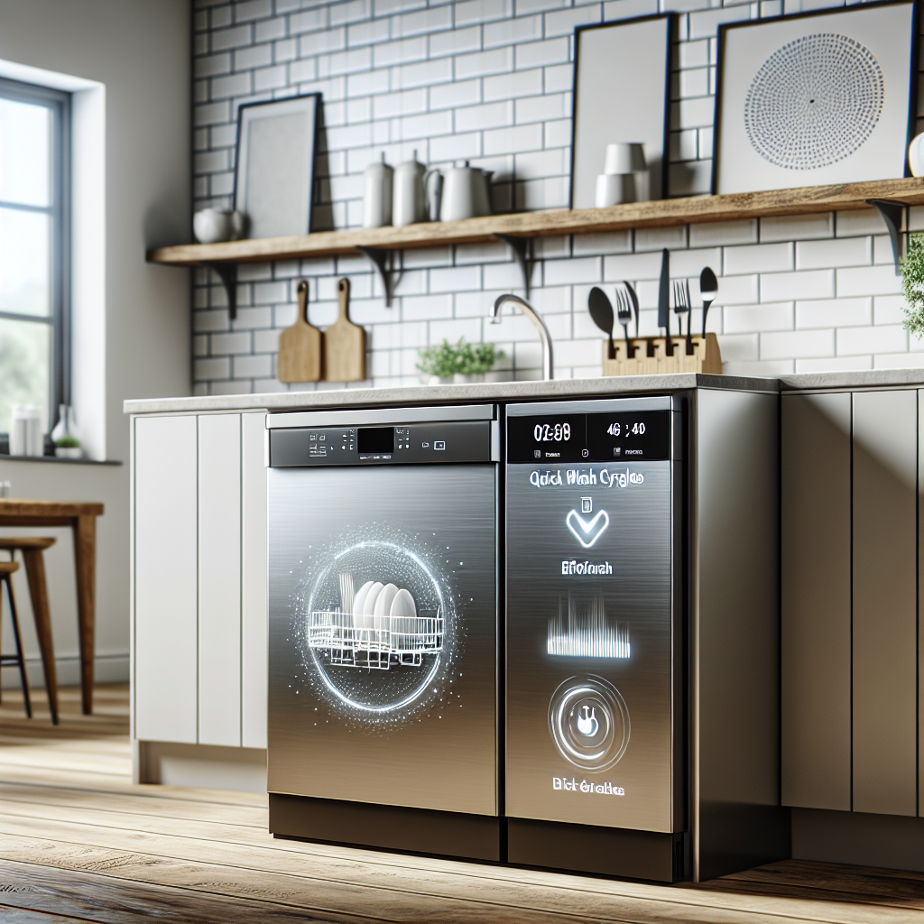 Dishwashers with quick wash cycles: save time without sacrificing quality