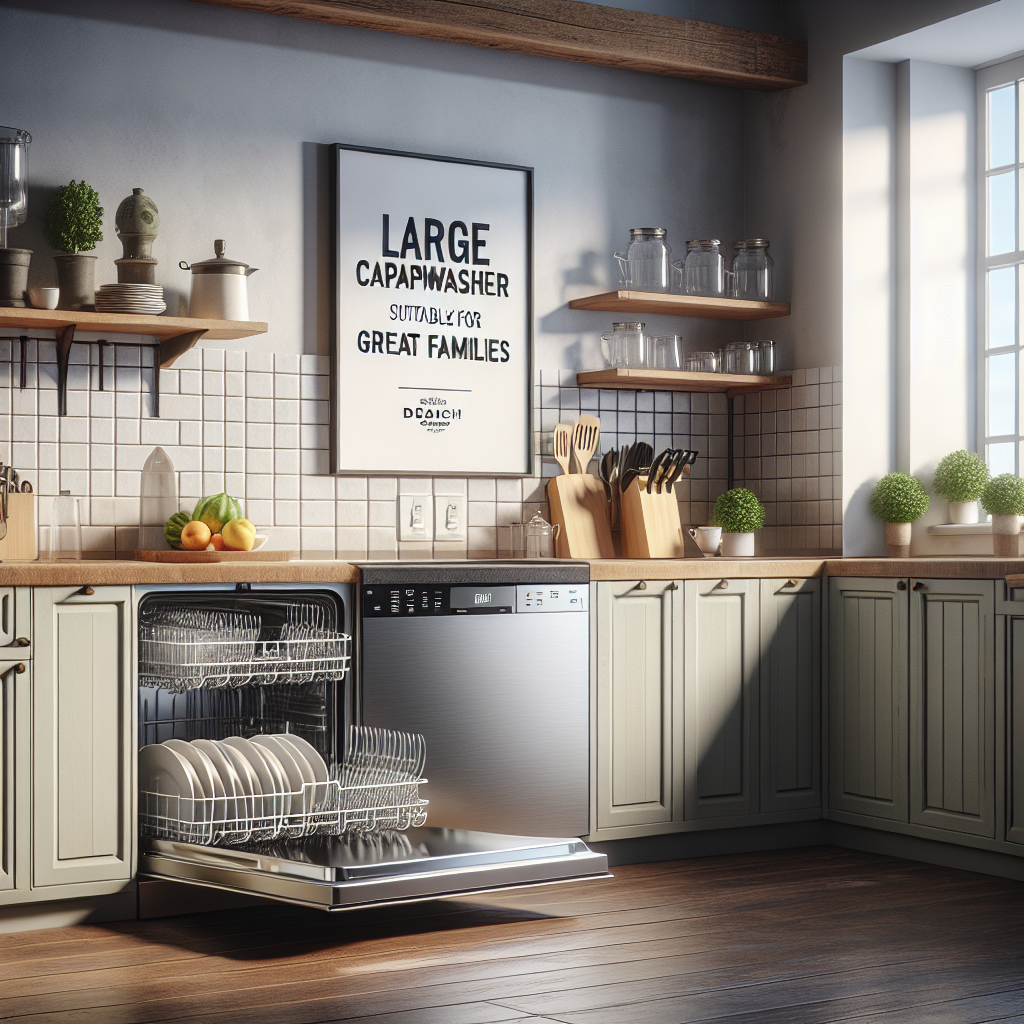 Lave-vaisselle avec cycles de lavage pour grandes familles : Un choix pratique