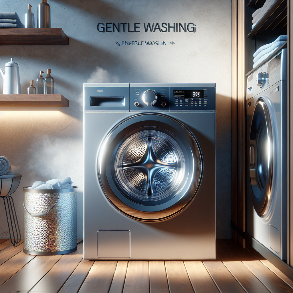Washers with Steam Treatment Functions: Gentle Washing