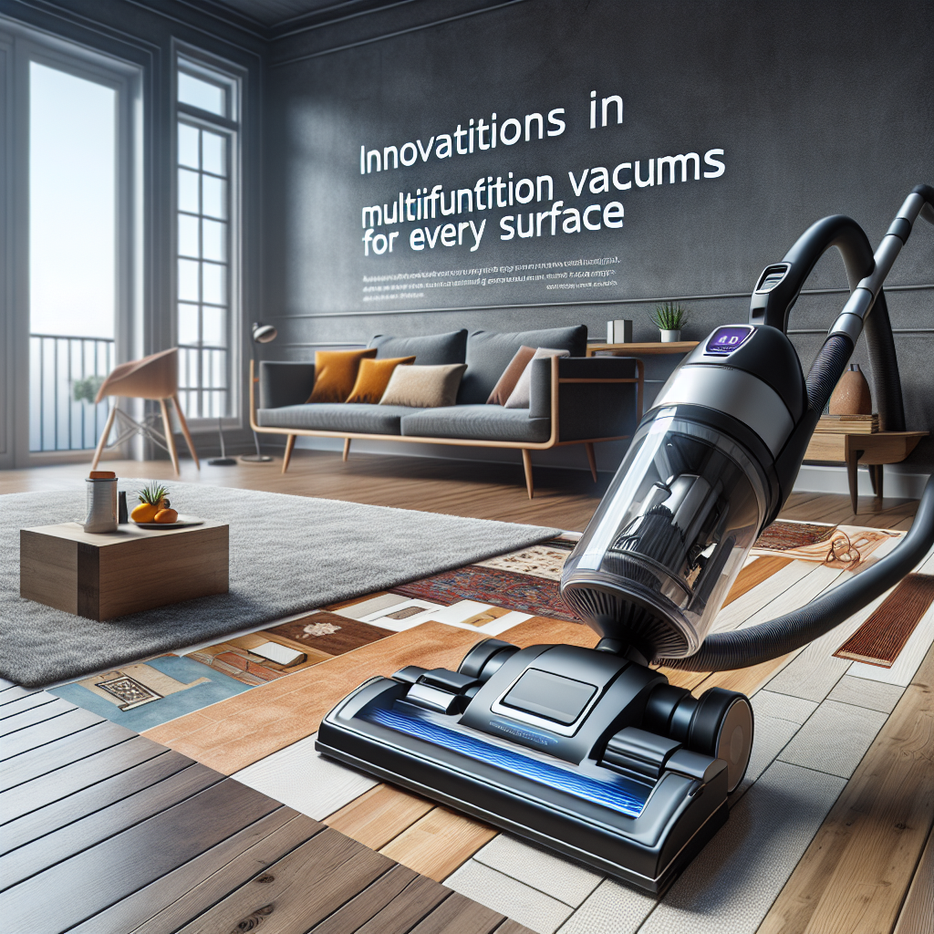 Innovations in multifunction vacuums for every surface