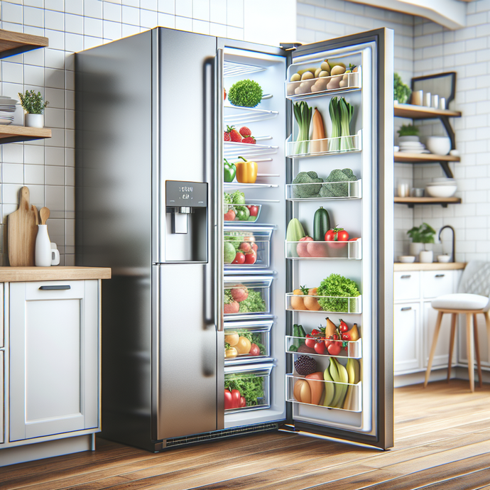 Réfrigérateurs avec compartiments pour produits frais : stockage optimal