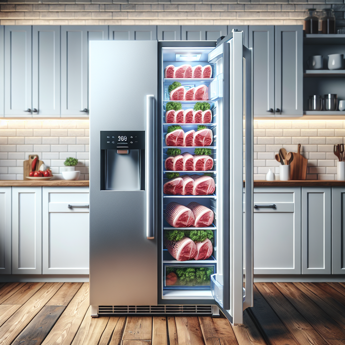 Réfrigérateurs avec compartiments à viande: stockage optimal