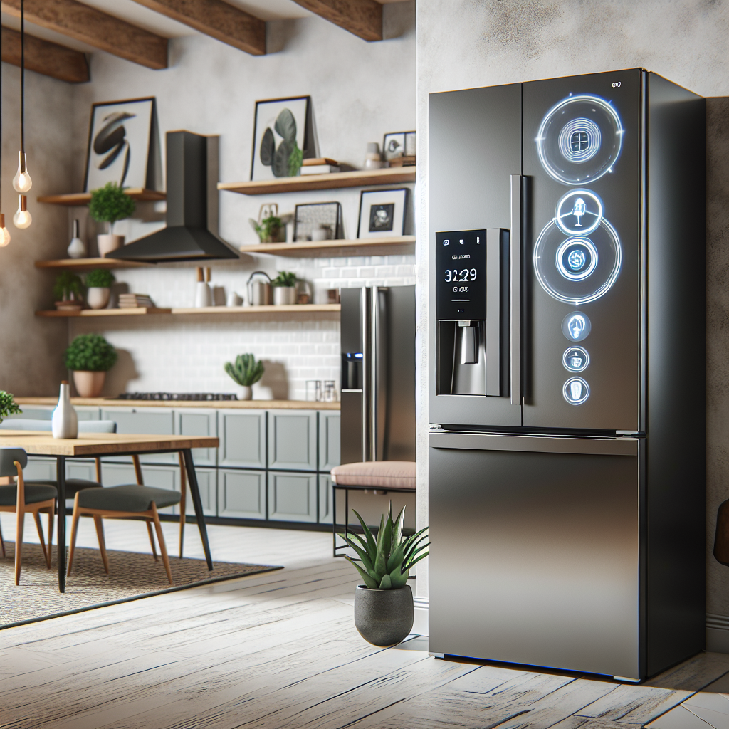 L'évolution des réfrigérateurs avec écrans tactiles intégrés