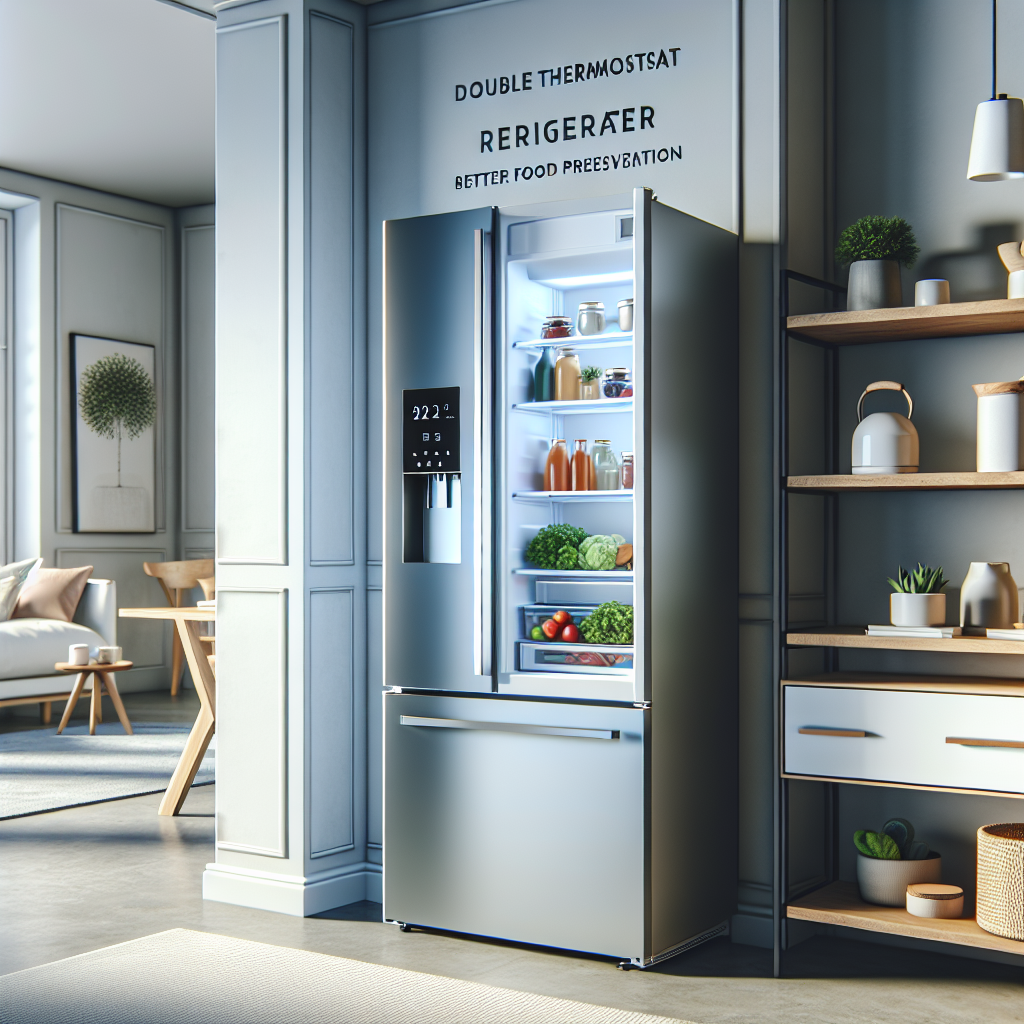 Réfrigérateurs à double thermostat : Meilleure conservation des aliments