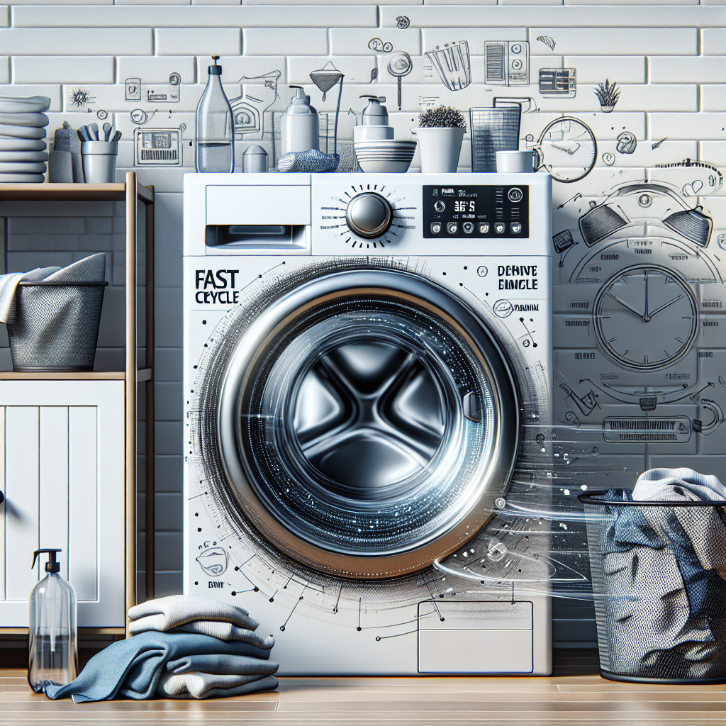 Fast-Cycle Washing Machines: Ideal for Busy Days