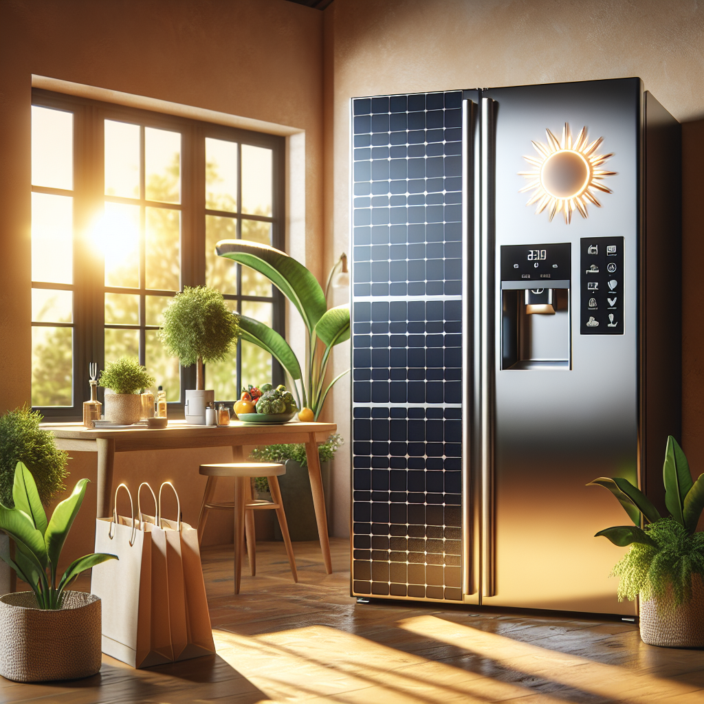 Réfrigérateurs Alimentés par l'Énergie Solaire: Une Innovation Verte à Découvrir