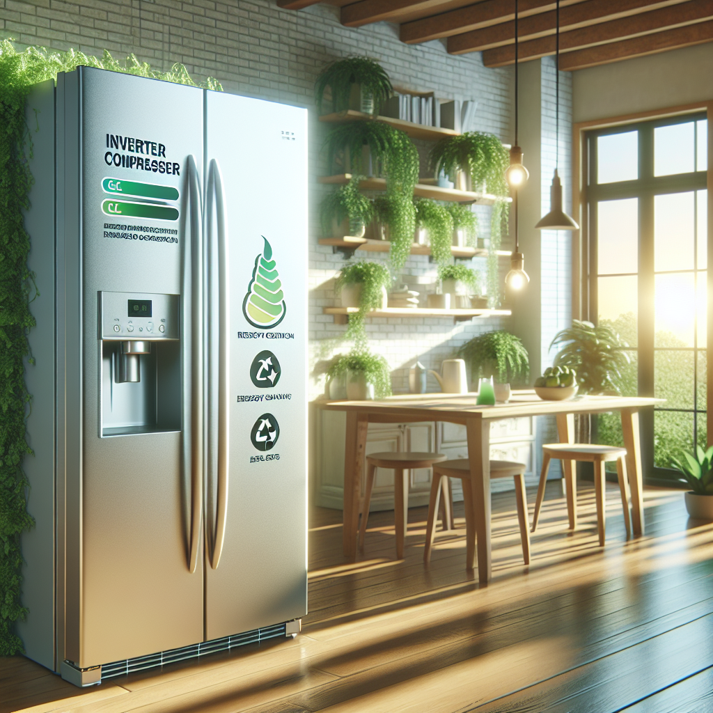 Réfrigérateurs avec compresseurs à inversion pour réduire la consommation d'énergie