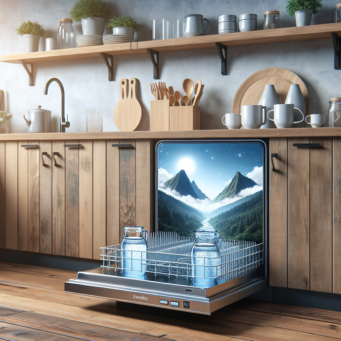 Lave-vaisselle avec filtration d'eau intégrée pour un nettoyage supérieur