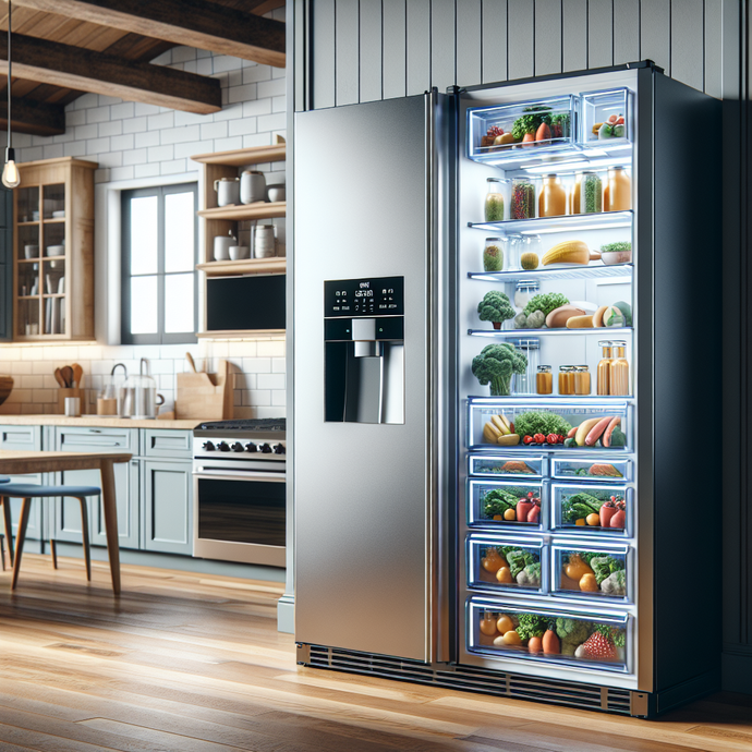 Refrigerators with controlled temperature zones for optimal food storage