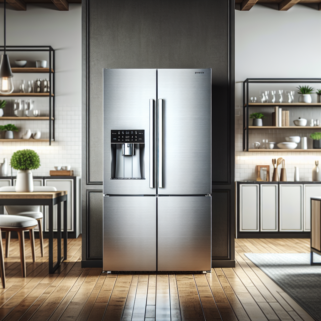 Refrigerators with ice and water dispensers: practical and stylish