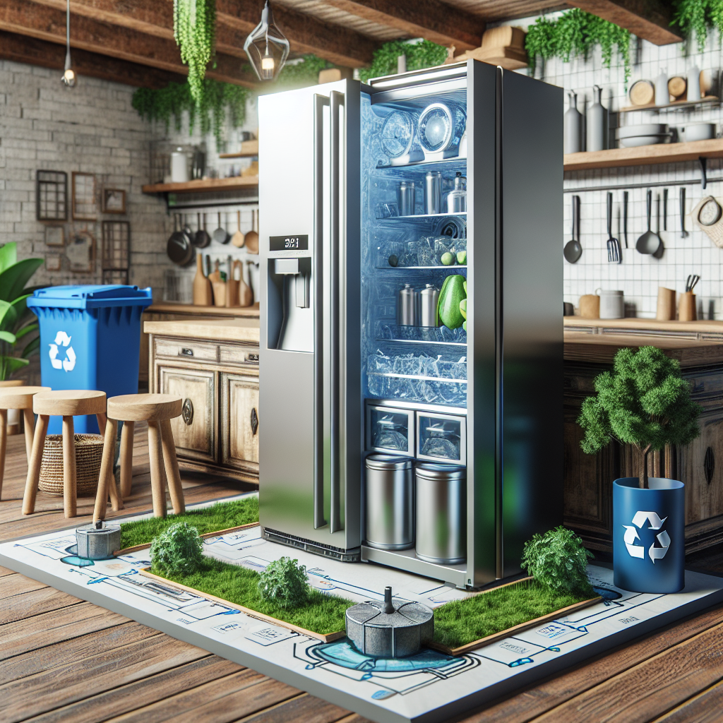 Réfrigérateurs avec systèmes de recyclage d'eau pour moins de déchets