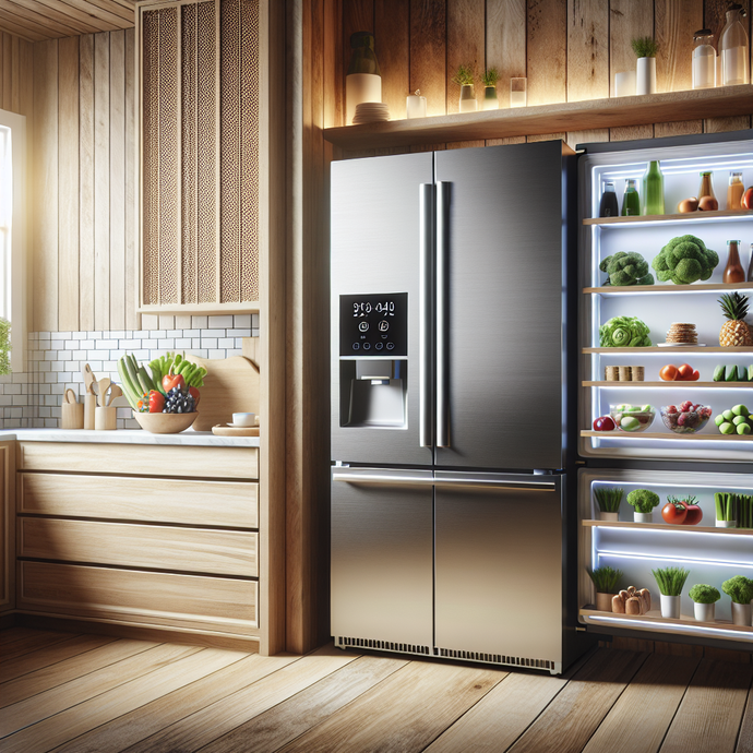 Réfrigérateurs avec systèmes de contrôle de l'humidité pour la conservation des aliments frais