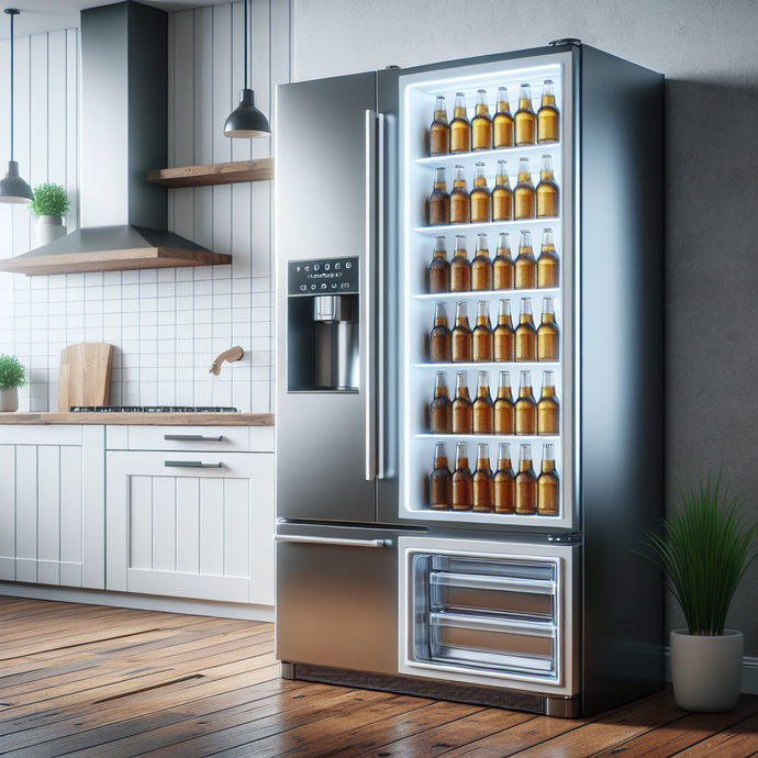 Réfrigérateurs avec Compartiments à Bière: La Nouvelle Tendance