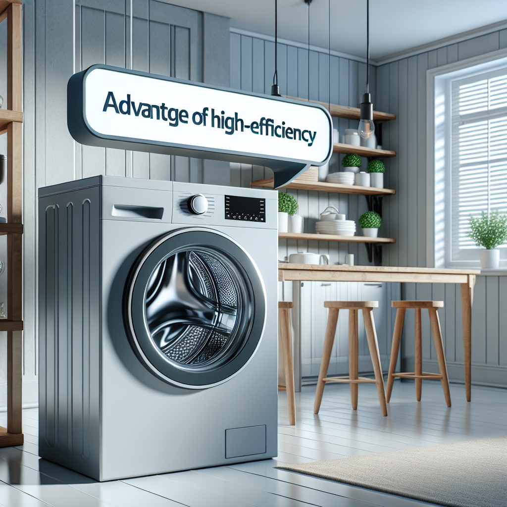 Les avantages des machines à laver haute efficacité