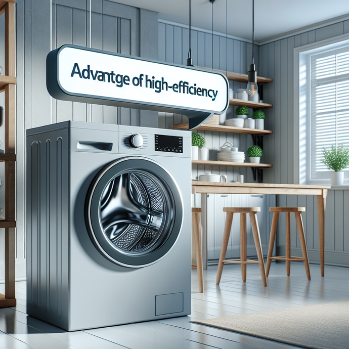 Les avantages des machines à laver haute efficacité