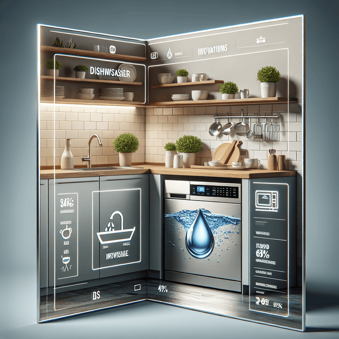 Innovations in dishwashers for optimized water consumption