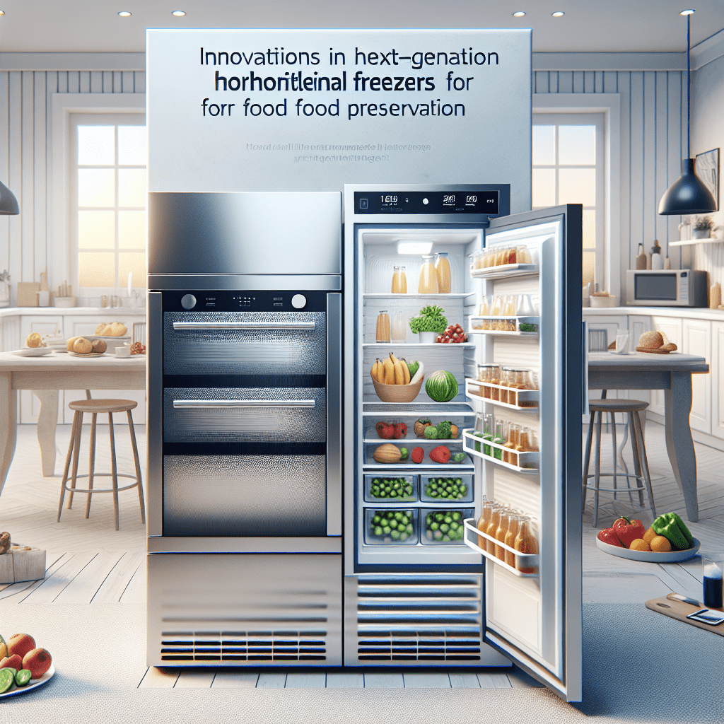 Innovations in Horizontal Freezers for Better Food Preservation - BonPrix Électroménagers