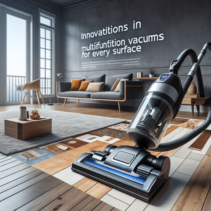 Innovations dans les aspirateurs multifonctions pour toutes les surfaces