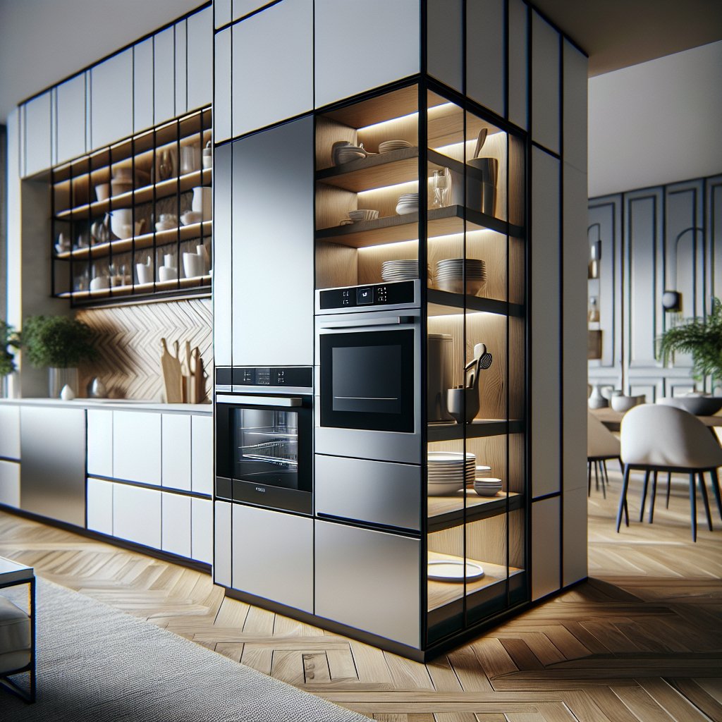 Innovative Kitchen Storage Solutions: Integrated Appliance Cabinets - BonPrix Électroménagers