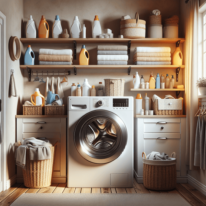 Laundry Room Organization: Tools and Accessories
