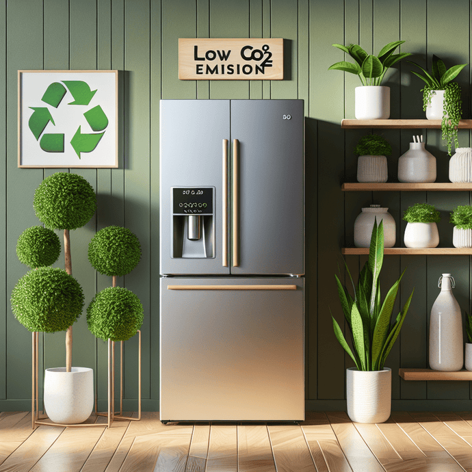 Low CO2 Emission Refrigerators: A Sustainable Trend