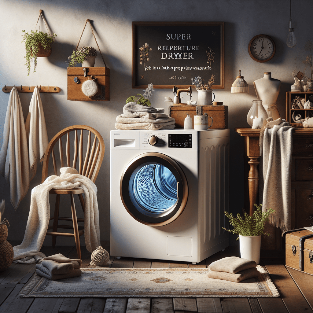 Low-Temperature Dryers for Fabric Preservation - BonPrix Électroménagers