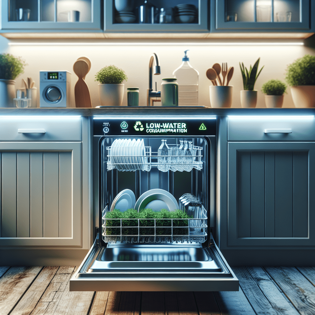 Low-Water Consumption Dishwashers: Ideal for the Environment - BonPrix Électroménagers