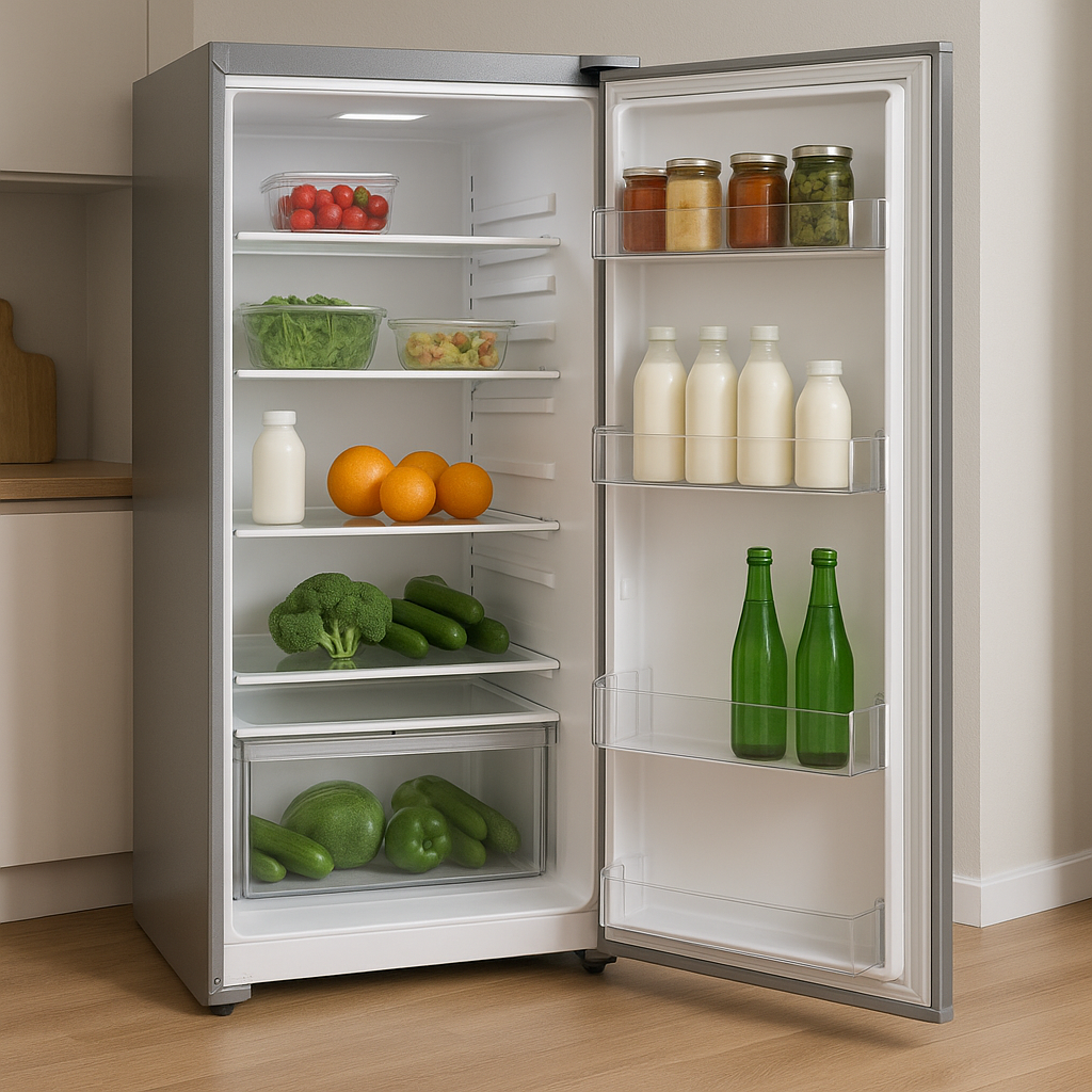 Maximizing refrigerator space with adjustable shelves