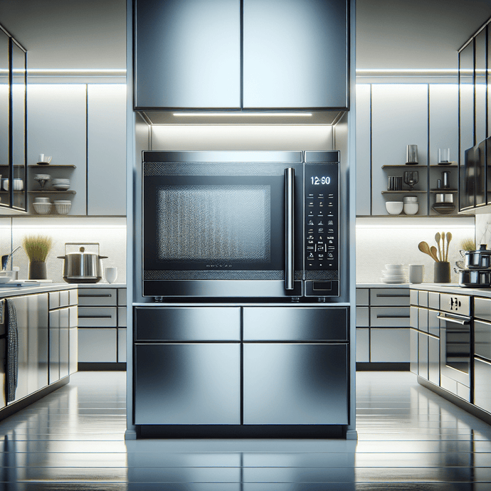 Micro-ondes avec double fonctionnalité pour une cuisine plus polyvalente