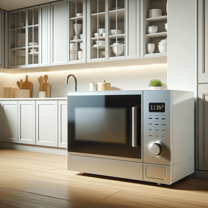 Microwaves with easy-to-clean surfaces
