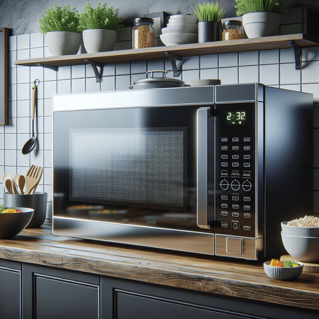 Microwaves with extra-large cavities for family-sized dishes - BonPrix Électroménagers