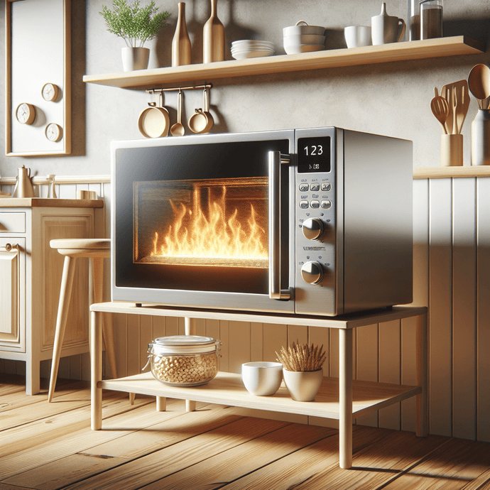 Micro-ondes avec des options de réchauffement uniforme