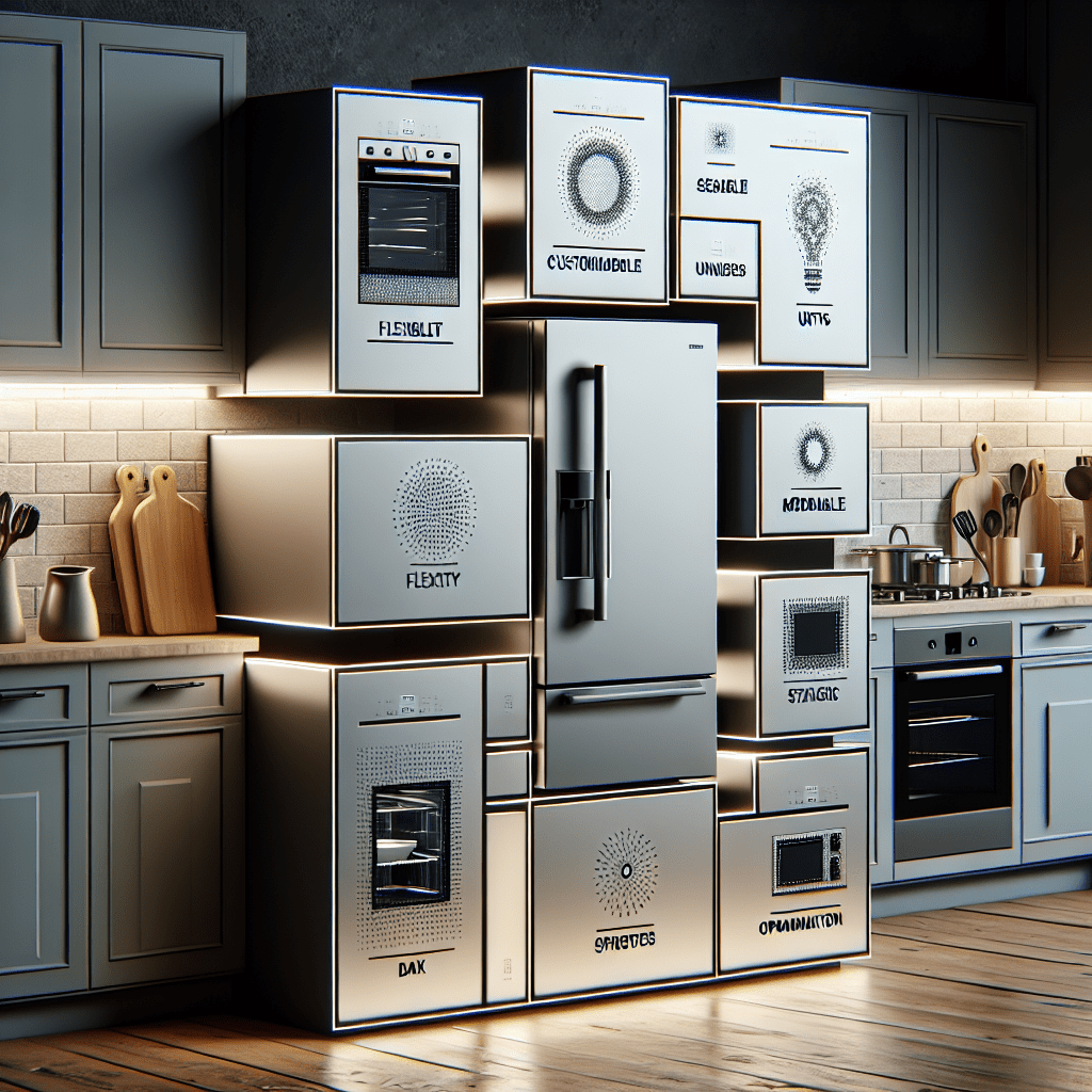 Modular appliances: Flexibility and design in your kitchen - BonPrix Électroménagers