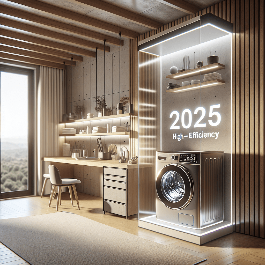 New Innovations in High-Efficiency Washers for 2025 - BonPrix Électroménagers