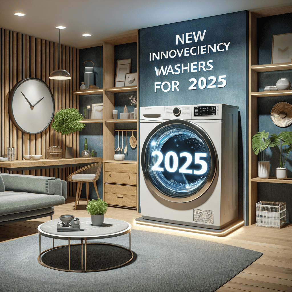 New Innovations in High-Efficiency Washers for 2025 - BonPrix Électroménagers