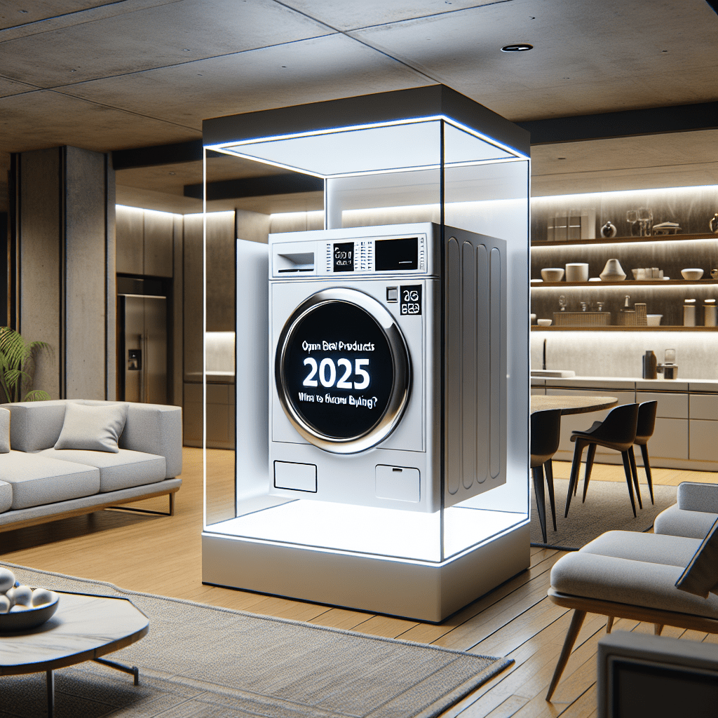Open Box Products for 2025: What to Know Before Buying? - BonPrix Électroménagers