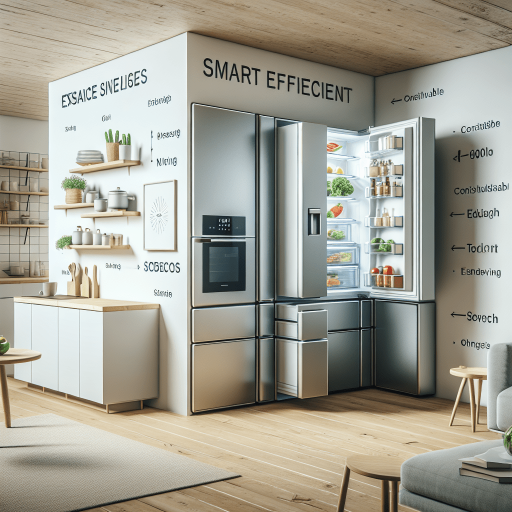 Optimizing Space with Modular Refrigerators – BonPrix Électroménagers