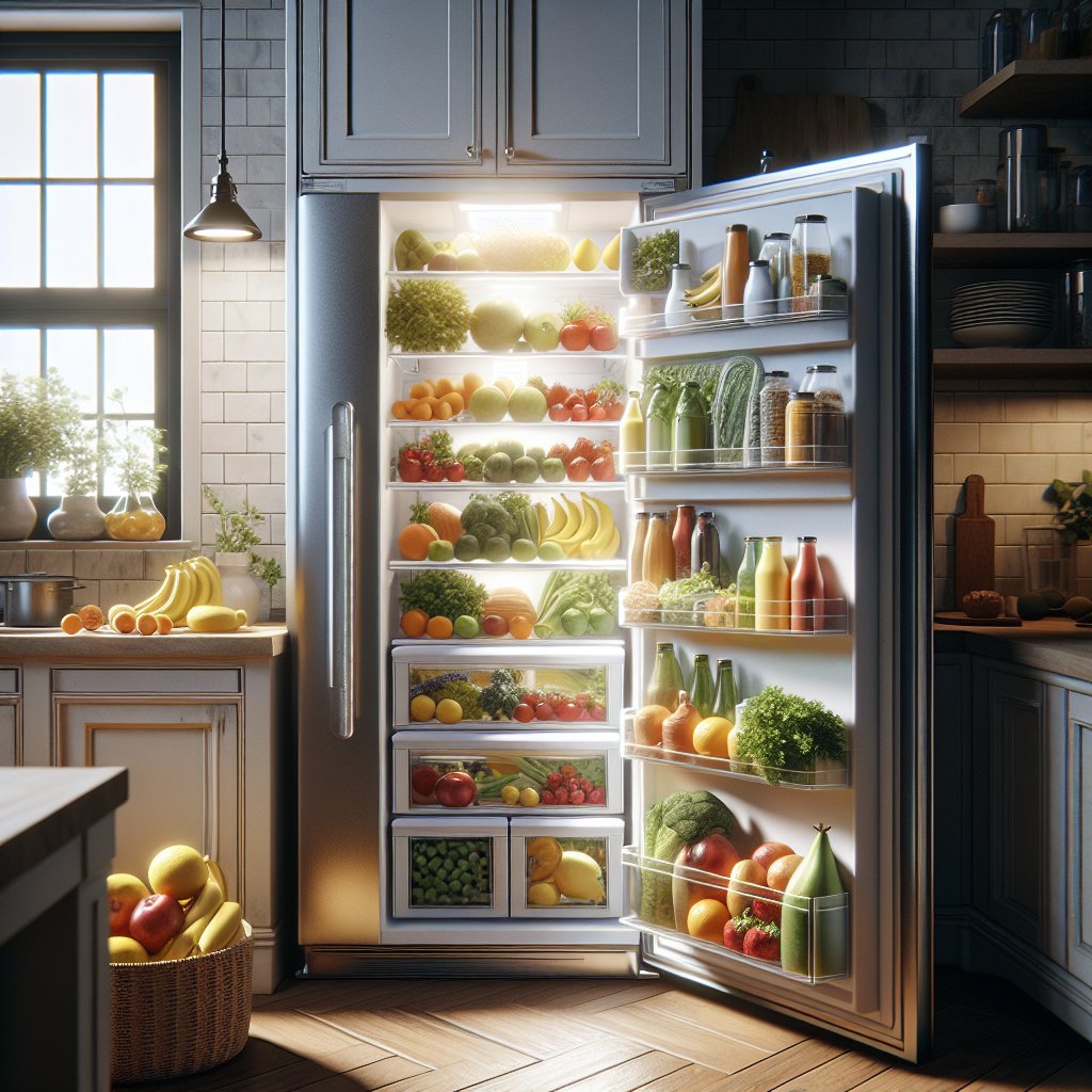 Organizing Your Refrigerator for Healthy Eating Habits - BonPrix Électroménagers