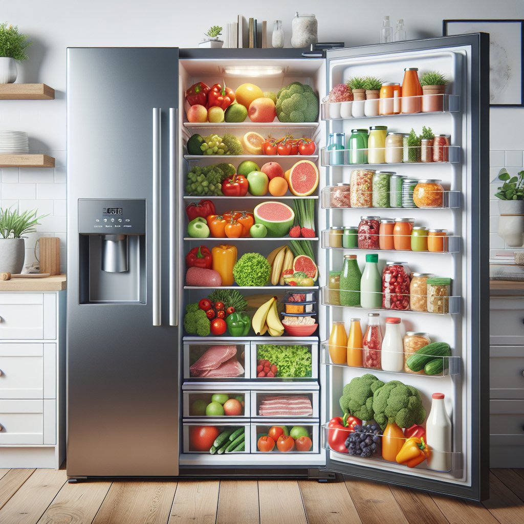 Organizing Your Refrigerator for Healthy Eating Habits - BonPrix Électroménagers