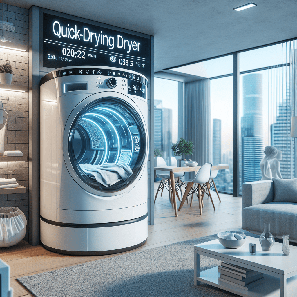 Quick-Drying Dryers: Why They Will Change Your Routine in 2025 - BonPrix Électroménagers