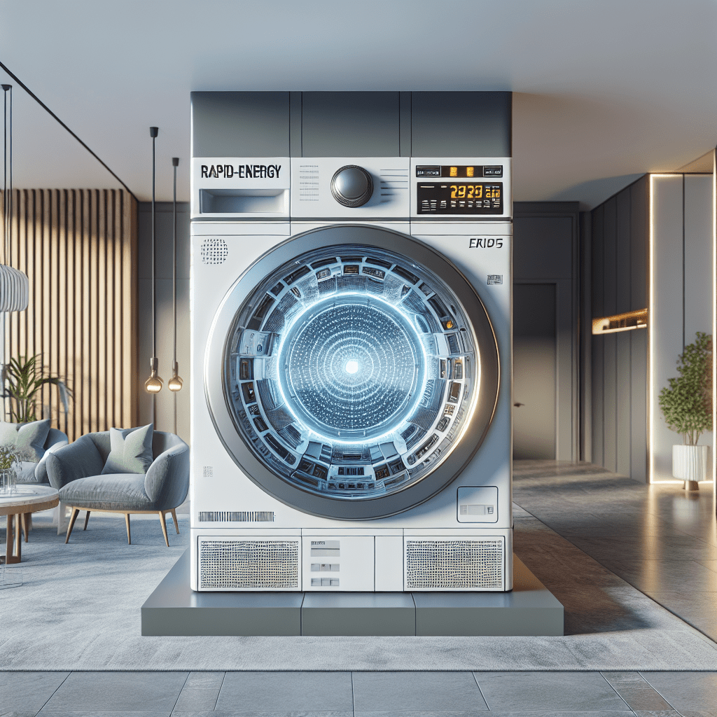 Rapid-Energy Dryers: The Future of Appliances in 2025 - BonPrix Électroménagers