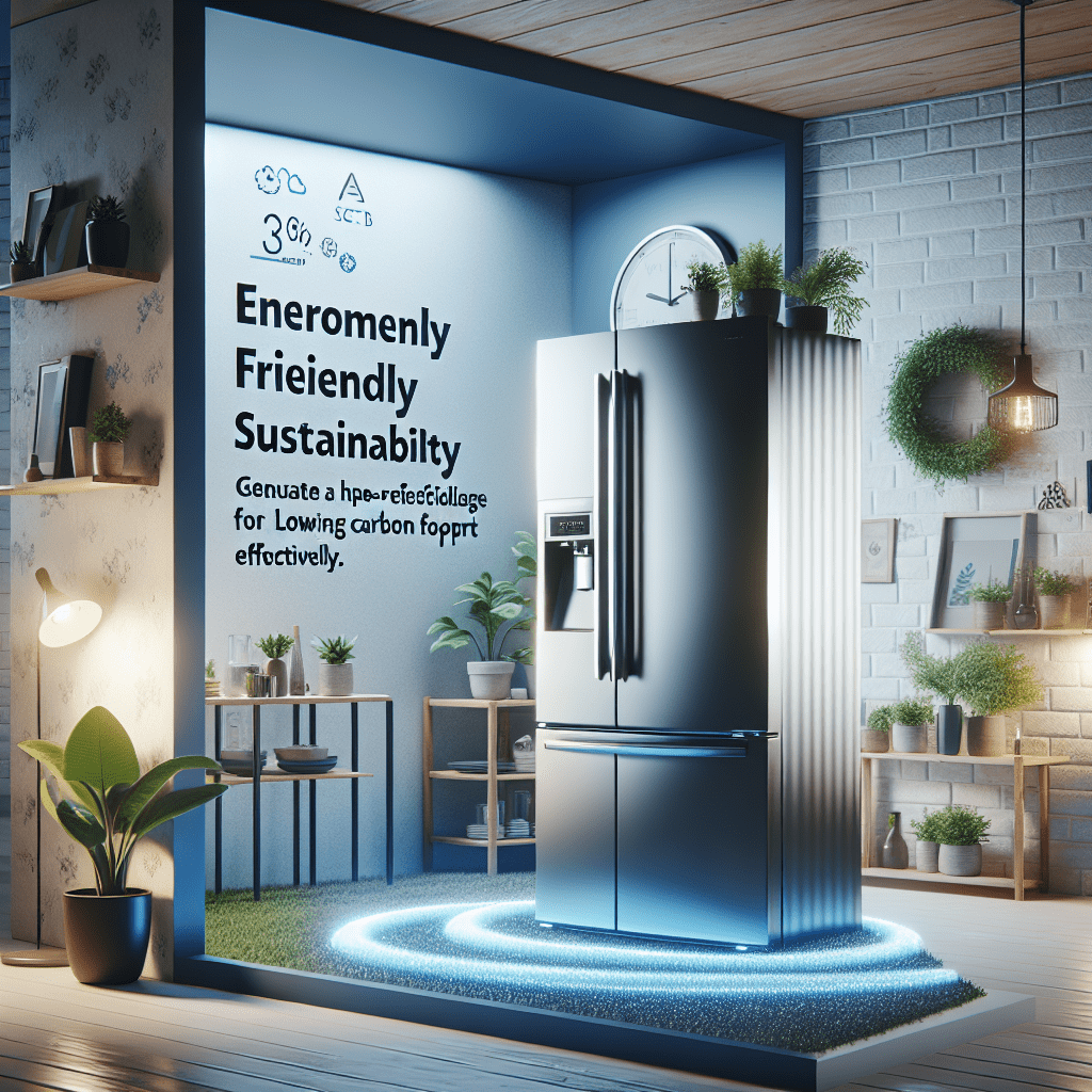 Refrigerator Energy Efficiency: Tips for Lowering Your Carbon Footprint - BonPrix Électroménagers