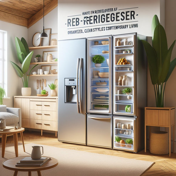 Refrigerator Makeover: Refreshing Your Fridge's Look and Functionality - BonPrix Électroménagers