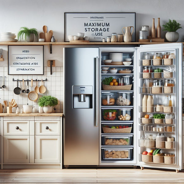 Refrigerator Organization Ideas for Maximum Storage - BonPrix Électroménagers