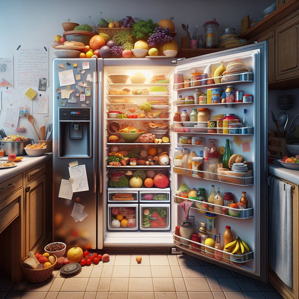 Refrigerator Organization Tips for Busy Homes" - BonPrix Électroménagers