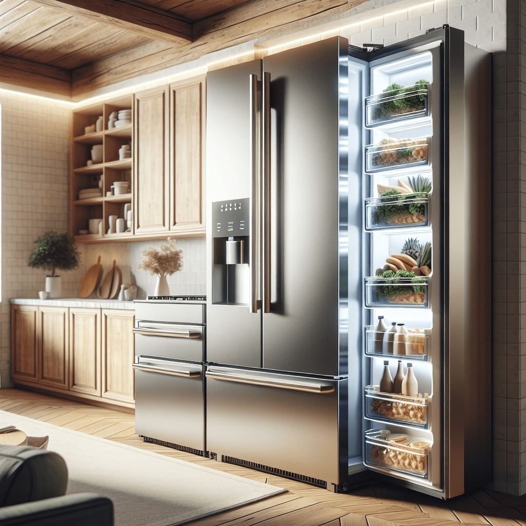 Refrigerators with Adjustable Freezing Compartments: More Space for Frozen Goods - BonPrix Électroménagers