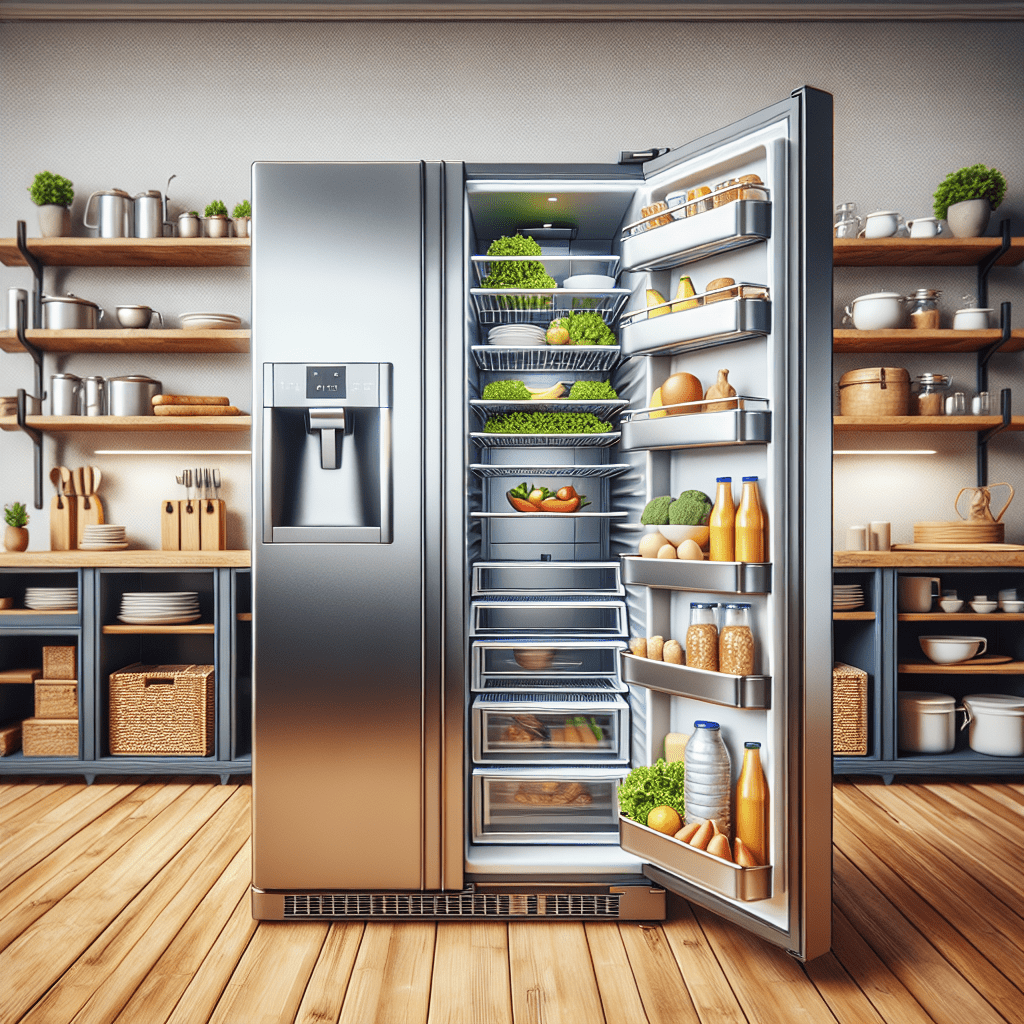 Refrigerators with Adjustable Shelves: Flexibility and Space - BonPrix Électroménagers