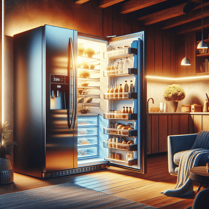 Réfrigérateurs avec étagères ajustables pour un rangement pratique
